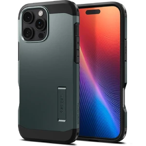 Зелений чохол Spigen Tough Armor Mag для iPhone 16 Pro - Фото 6