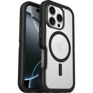 Противоударный чехол Otterbox Defender Series Pro XT MagSafe Dark Side (Clear/Black) для iPhone 16 Pro - Фото 2