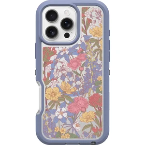 Противоударный чехол Otterbox Defender Series Pro XT MagSafe Floral Purple (Clear) для iPhone 16 Pro Max  - Фото 1