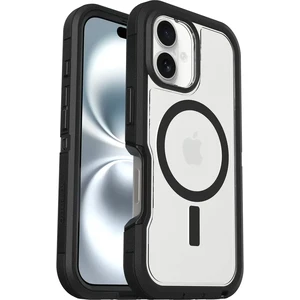 Противоударный чехол Otterbox Defender Series Pro XT MagSafe Dark Side (Clear/Black) для iPhone 16 - Фото 2