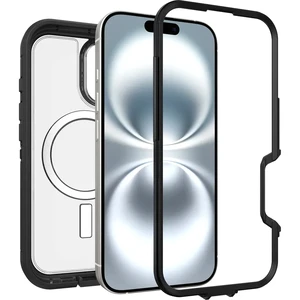 Противоударный чехол Otterbox Defender Series Pro XT MagSafe Dark Side (Clear/Black) для iPhone 16 - Фото 4