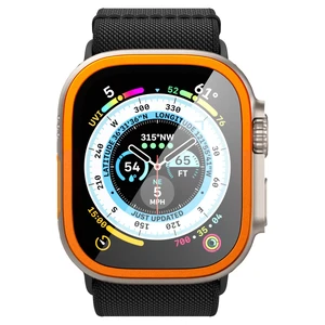 Захисне скло Spigen Screen Protector Glas.tR Slim Pro Orange для Apple Watch Ultra 49mm - Фото 5