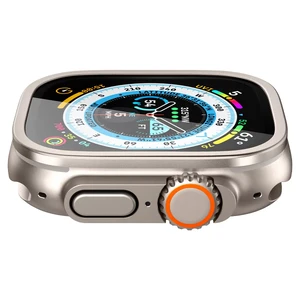 Захисне скло Spigen Screen Protector Glas.tR Slim Pro Titanium для Apple Watch Ultra 49mm - Фото 3