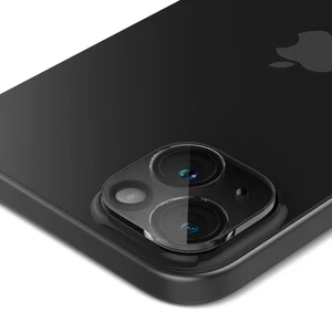 Захисне скло на камеру Spigen Optik Lens Protector Crystal Clear для iPhone 15 | 15 Plus (2 шт.) - Фото 3