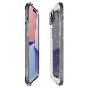 Прозорий чохол Spigen Liquid Crystal Glitter Quartz для iPhone 15 - Фото 3