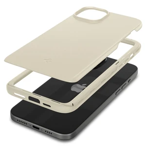 Захисний чохол Spigen Thin Fit Mute Beige для iPhone 15 - Фото 2