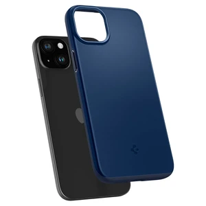 Защитный чехол Spigen Thin Fit Navy Blue для iPhone 15 Plus - Фото 3