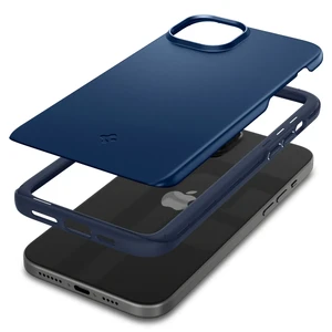 Защитный чехол Spigen Thin Fit Navy Blue для iPhone 15 Plus - Фото 2