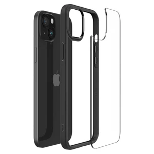 Захисний чохол Spigen Ultra Hybrid Matte Black для iPhone 15 - Фото 4