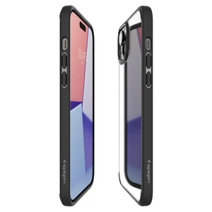 Захисний чохол Spigen Ultra Hybrid Matte Black для iPhone 15 - Фото 5
