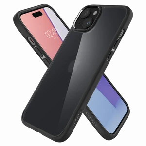 Защитный чехол Spigen Ultra Hybrid Frost Black для iPhone 15 Plus - Фото 3