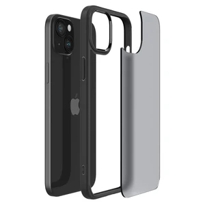 Защитный чехол Spigen Ultra Hybrid Frost Black для iPhone 15 Plus - Фото 4