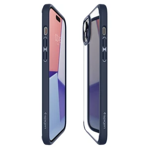 Захисний чохол Spigen Ultra Hybrid Navy Blue для iPhone 15 - Фото 6
