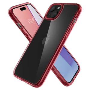 Захисний чохол Spigen Ultra Hybrid Red Crystal для iPhone 15 - Фото 3