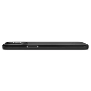 Захисний чохол Spigen Thin Fit Black для iPhone 15 Pro Max - Фото 9