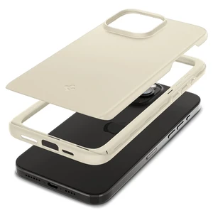 Захисний чохол Spigen Thin Fit Mute Beige для iPhone 15 Pro Max - Фото 3