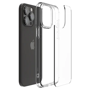 Защитный чехол Spigen Ultra Hybrid Crystal Clear для iPhone 15 Pro - Фото 4