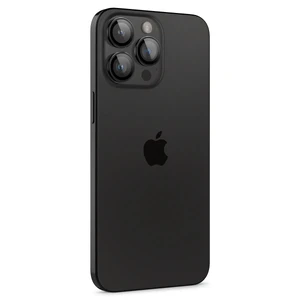 Захисне скло на камеру Spigen Optik Pro Black для iPhone 15 Pro | 15 Pro Max | 14 Pro | 14 Pro Max (2 шт.) - Фото 4