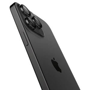 Захисне скло на камеру Spigen Optik Pro Black для iPhone 15 Pro | 15 Pro Max | 14 Pro | 14 Pro Max (2 шт.) - Фото 5
