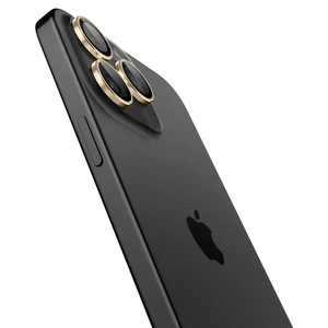 Захисне скло на камеру Spigen Optik Pro Gold для iPhone 15 Pro | 15 Pro Max | 14 Pro | 14 Pro Max (2 шт.) - Фото 4