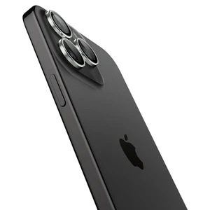 Захисне скло на камеру Spigen Optik Pro Silver для iPhone 15 Pro | 15 Pro Max | 14 Pro | 14 Pro Max (2 шт.) - Фото 4