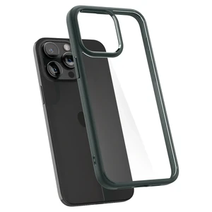 Защитный чехол Spigen Ultra Hybrid Abyss Green для iPhone 15 Pro Max - Фото 2