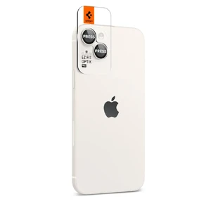 Захисне скло на камеру Spigen Optik Pro Starlight для iPhone 15 | 15 Plus | 14 | 14 Plus (2 шт.) - Фото 2