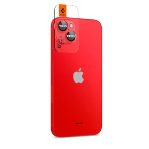 Захисне скло на камеру Spigen Optik Pro Red для iPhone 15 | 15 Plus | 14 | 14 Plus (2 шт.) - Фото 2