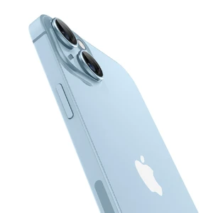 Захисне скло на камеру Spigen Optik Pro Blue для iPhone 15 | 15 Plus | 14 | 14 Plus (2 шт.) - Фото 4