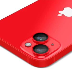 Захисне скло на камеру Spigen Optik Pro Red для iPhone 15 | 15 Plus | 14 | 14 Plus (2 шт.) - Фото 4