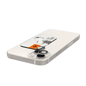 Захисне скло на камеру Spigen Optik Pro Starlight для iPhone 15 | 15 Plus | 14 | 14 Plus (2 шт.) - Фото 6