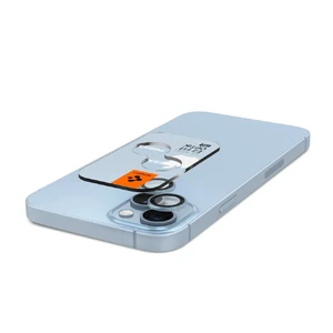Захисне скло на камеру Spigen Optik Pro Blue для iPhone 15 | 15 Plus | 14 | 14 Plus (2 шт.) - Фото 7