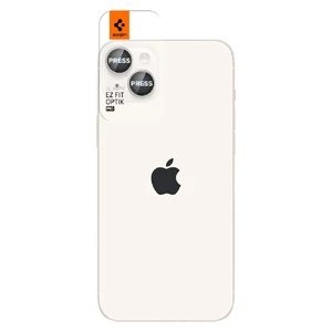 Захисне скло на камеру Spigen Optik Pro Starlight для iPhone 15 | 15 Plus | 14 | 14 Plus (2 шт.) - Фото 7