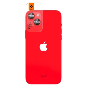 Захисне скло на камеру Spigen Optik Pro Red для iPhone 15 | 15 Plus | 14 | 14 Plus (2 шт.) - Фото 7