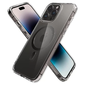 Прозорий чохол Spigen Ultra Hybrid Mag MagSafe Carbon Fiber для iPhone 14 Pro - Фото 6