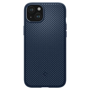 Защитный чехол с MagSafe Spigen Mag Armor (MagFit) Navy Blue для iPhone 15 - Фото 4