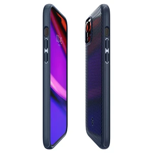 Защитный чехол с MagSafe Spigen Mag Armor (MagFit) Navy Blue для iPhone 15 - Фото 2
