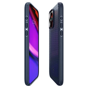 Захисний чохол з MagSafe Spigen Mag Armor (MagFit) Navy Blue для iPhone 15 Pro - Фото 2