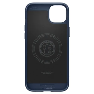 Защитный чехол с MagSafe Spigen Mag Armor (MagFit) Navy Blue для iPhone 15 Plus - Фото 5