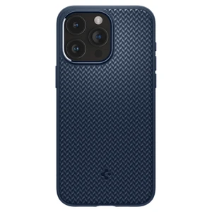 Захисний чохол з MagSafe Spigen Mag Armor (MagFit) Navy Blue для iPhone 15 Pro Max - Фото 4