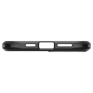 Противоударный чехол с подставкой Spigen Tough Armor (MagFit) Gunmetal для iPhone 15 - Фото 12