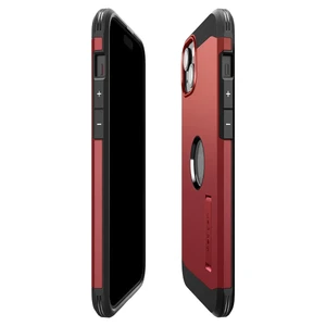 Протиударний чохол з підставкою Spigen Tough Armor (MagFit) Red для iPhone 15 - Фото 7
