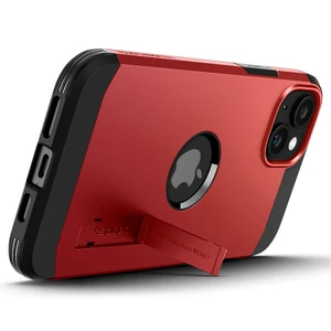 Протиударний чохол з підставкою Spigen Tough Armor (MagFit) Red для iPhone 15 - Фото 3