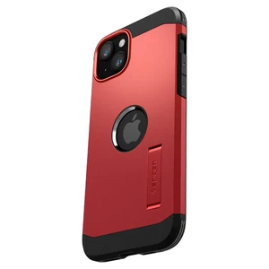 Протиударний чохол з підставкою Spigen Tough Armor (MagFit) Red для iPhone 15 - Фото 5
