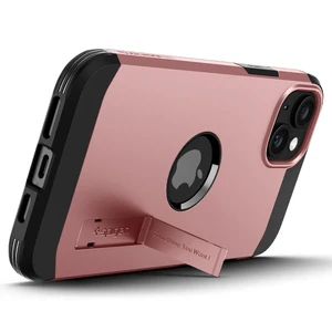 Протиударний чохол з підставкою Spigen Tough Armor (MagFit) Rose Gold для iPhone 15 - Фото 3