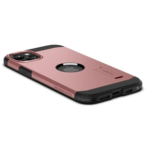 Протиударний чохол з підставкою Spigen Tough Armor (MagFit) Rose Gold для iPhone 15 - Фото 6