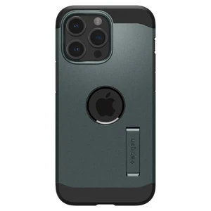 Протиударний чохол з підставкою Spigen Tough Armor (MagFit) Abyss Green для iPhone 15 Pro - Фото 11