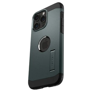 Протиударний чохол з підставкою Spigen Tough Armor (MagFit) Abyss Green для iPhone 15 Pro - Фото 3