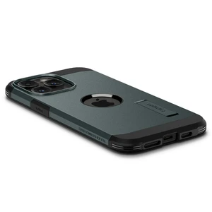 Протиударний чохол з підставкою Spigen Tough Armor (MagFit) Abyss Green для iPhone 15 Pro - Фото 8