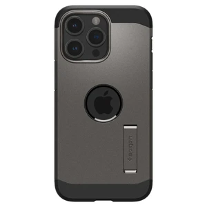 Протиударний чохол з підставкою Spigen Tough Armor (MagFit) Gunmetal для iPhone 15 Pro - Фото 10